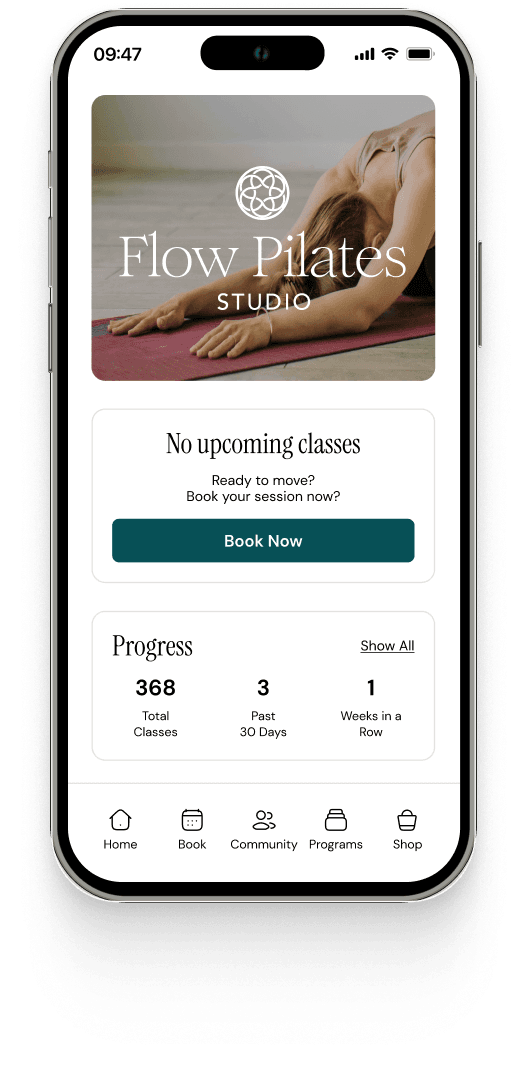 Arketa app on iPhone
