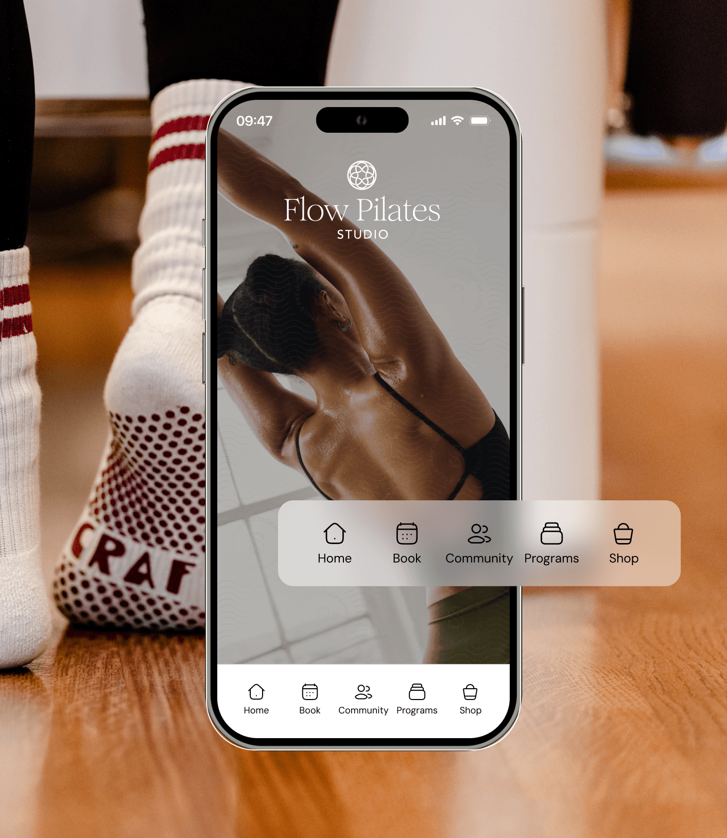 Branded app fully customized