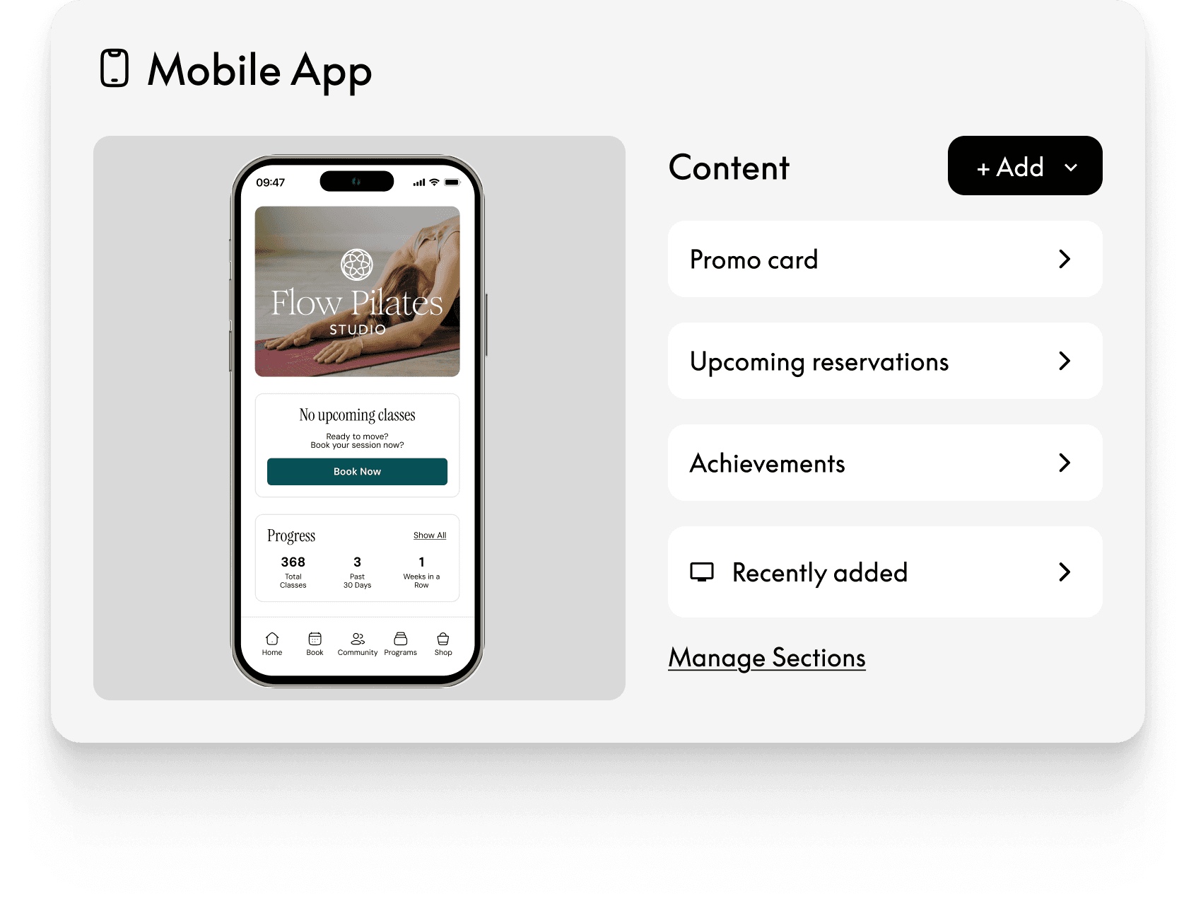 Custom app