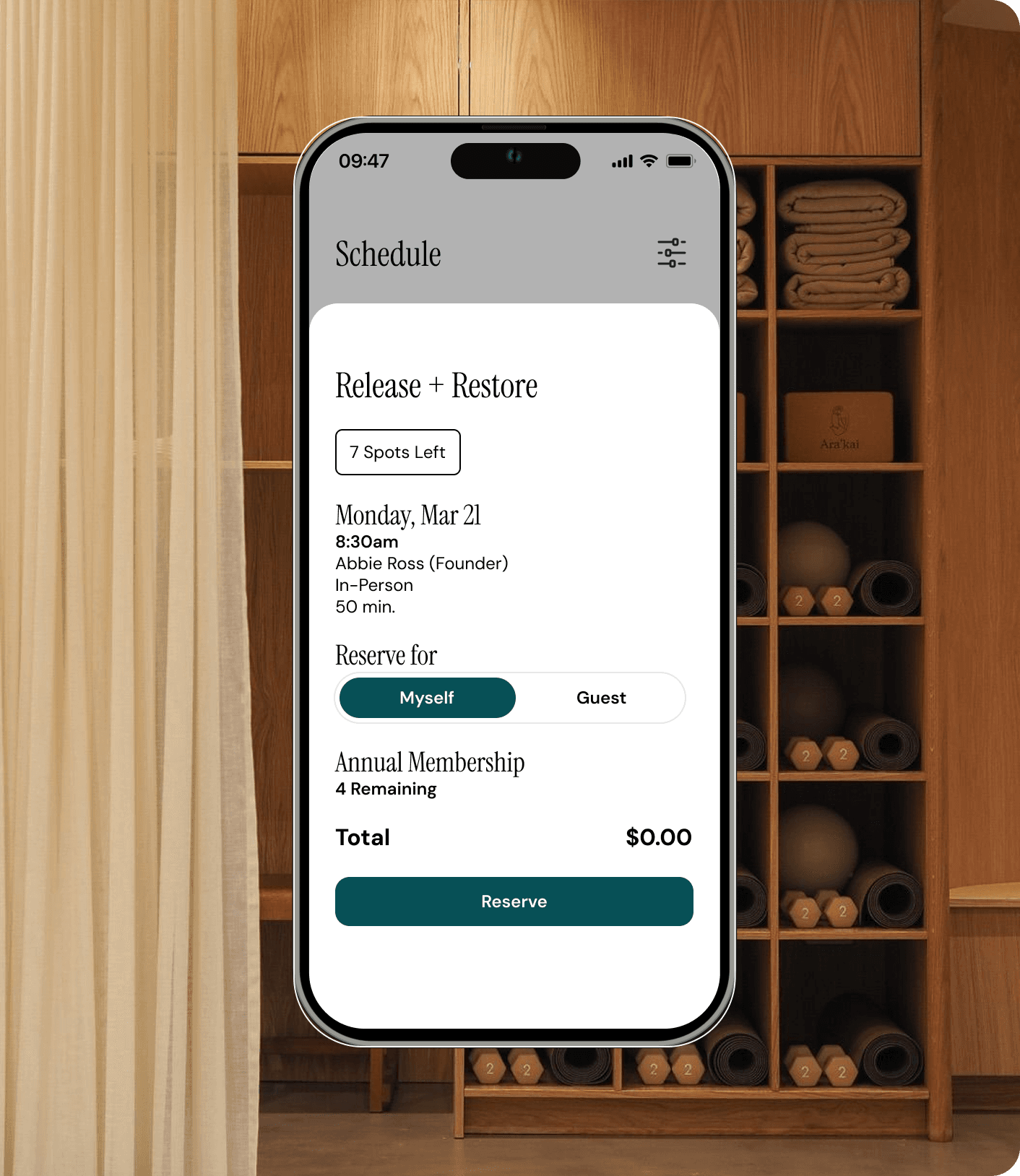 Effortless sign-up + checkout